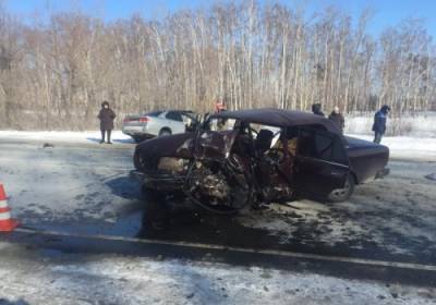 Смертельное лобовое ДТП с участием водителя «Ниссана» случилось в Омской области