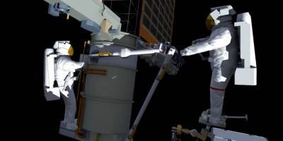 Виктор Гловер - NASA показало, чем занимаются астронавты МКС в открытом космосе - ruposters.ru - Москва