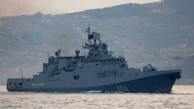 Боевой российский корабль впервые вошел в порт Судана