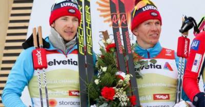 Большунов и Ретивых стали бронзовыми призерами чемпионата мира в Командном спринте