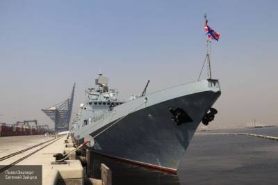 Российский фрегат "Адмирал Григорович" впервые зашел в порт Судана