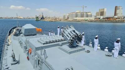 Боевой корабль ВМФ РФ впервые вошел в порт Судана