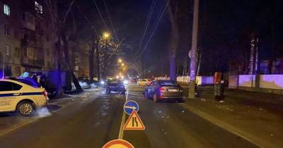 В Калининграде пьяный водитель Ford выехал на встречку и столкнулся с Hundai, пострадала женщина
