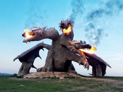 Липецкий Змей Горыныч попал в число самых необычных памятников страны