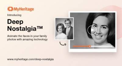Сервис MyHeritage разработал функцию для «оживления» людей на фотографиях
