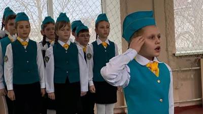 "Малята-путинята": в Крыму оккупанты в очередной раз детей приучали к войне – фото