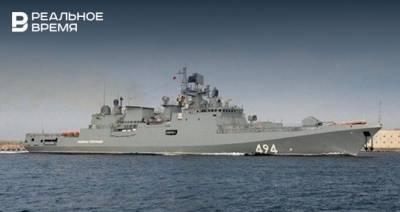 Российский военный корабль вошел в порт Судана
