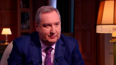 Рогозин объяснил, почему на "Союзе" порвалась наклейка