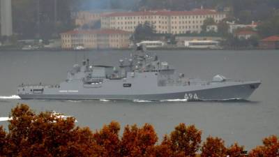 Российский военный корабль впервые прибыл в Порт-Судан
