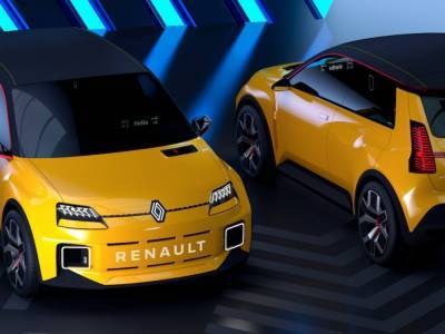 Легендарный хэтчбек Renault 5 возродят в виде электрокара: захватывающие фото