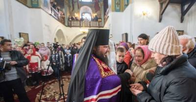 Епископ УПЦ МП в оккупированном Крыму освятил российский корабль и назвал РФ "богохранимым отечеством"