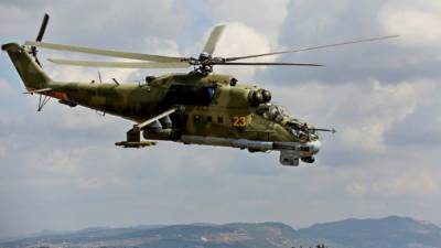 В Сирии разбился российский военный вертолет: в России отрицают