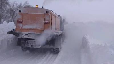 В Башкирии дорожные службы работают в круглосуточном режиме из-за снегопадов