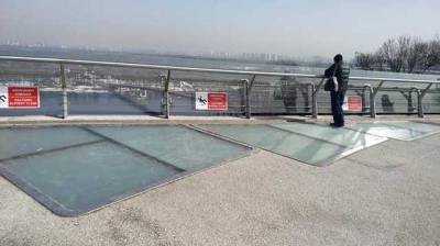 Опять устал: в Киеве на "мосту Кличко" снова обнаружили трещины