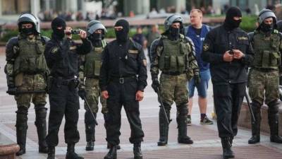 МВД Белоруссии: Обстановка в стране находится под контролем