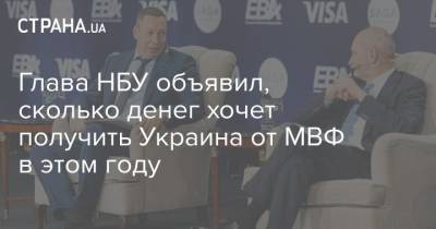 Глава НБУ объявил, сколько денег хочет получить Украина от МВФ в этом году