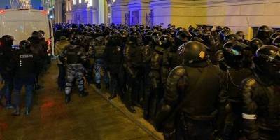 Акции протеста в Москве и Питере сейчас - Последние новости, сколько задержано, фото, видео 03.02.2021 - ТЕЛЕГРАФ