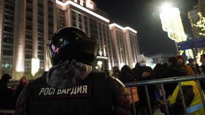 На несанкционированной акции в Москве задержан шведский дипломат