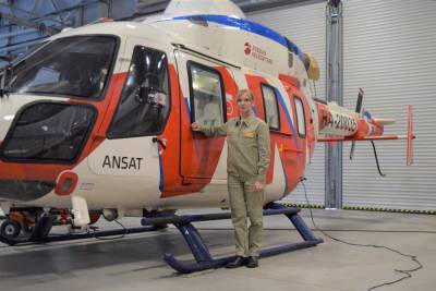 В Томской области вертолетами санавиации будет управлять девушка-пилот