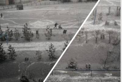 «Черный снег» выпал в Новосибирской области