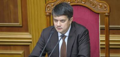 Разумков отказался поддержать санкции против каналов Медведчука