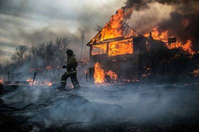 В Смоленской области в пожаре погиб 65-летний мужчина