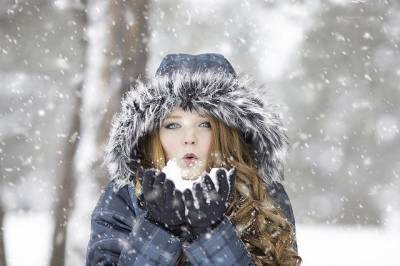 Обильный снегопад в Петербург принес циклон «Квирин»