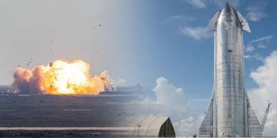 Ракета SpaceX Starship SN9 Илона Маска взорвалась на испытаниях - взрыв на видео - ТЕЛЕГРАФ