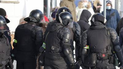 На акциях протеста после суда над Навальным задержали более 1,4 тыс. человек