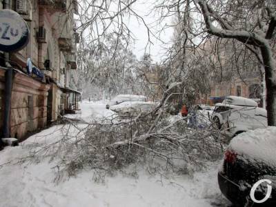 В Одесской области энергетики полностью ликвидировали аварии после снегопада