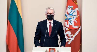 Президент Литвы призывает ввести санкции в связи с заключением А. Навального
