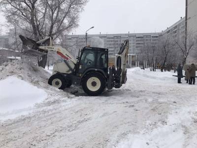 В областном центре проверяют качество очистки дворов от снега