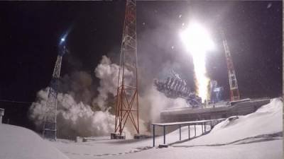 С космодрома ВКС Плесецк осуществлен запуск ракеты-носителя (РН) среднего класса «Союз-2.1Б»