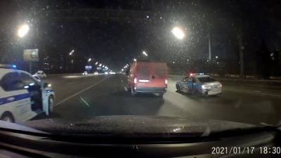 Смертельная авария на Кутузовском проспекте попала на видео