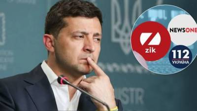 На Украине отключили три «оппозиционных» телеканала