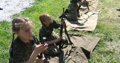 Боевики РФ готовят детей к участию в боевых действиях: появились фото из лагерей