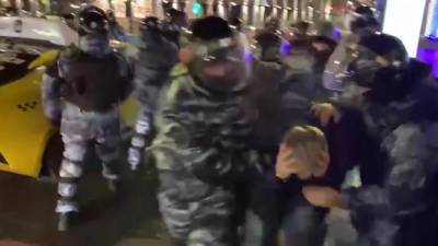 Московское МВД отчиталось о количестве задержанных на вчерашней акции протеста