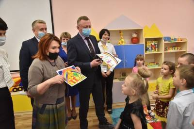 В Новосибирской области в рамках нацпроекта открыли новый детский сад