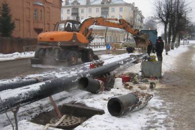 Уличный ремонт в Костроме будет сопровождаться заменой водопроводных труб