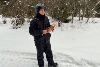 В Карпатах сноубордист упал в ущелье