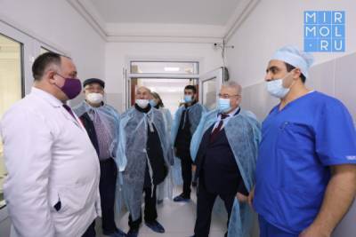 Депутат Государственной Думы РФ Абдулмажид Маграмов посетил центральную больницу Хасавюрта