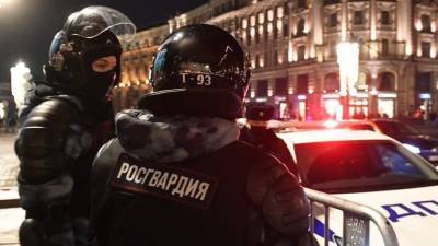 Задержан юноша, распыливший газ в росгвардейца на незаконной акции в Москве