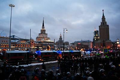 Кремль прокомментировал оцепления в центре Москвы