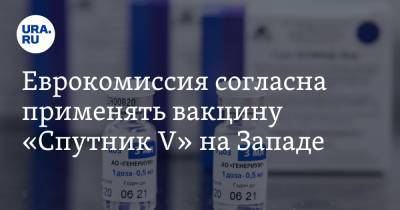Еврокомиссия согласна применять вакцину «Спутник V» на Западе. Условия