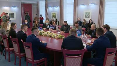 Открытый диалог молодёжи прошёл в Минске