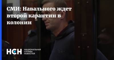 СМИ: Навального ждет второй карантин в колонии