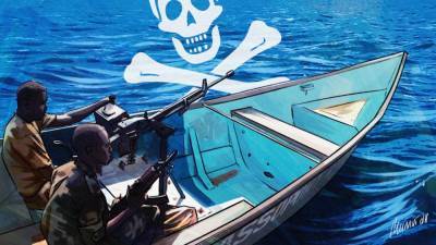 СК возбудил дело после захвата россиянина пиратами в Гвинейском заливе