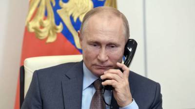 Путин провёл телефонные переговоры с Вучичем