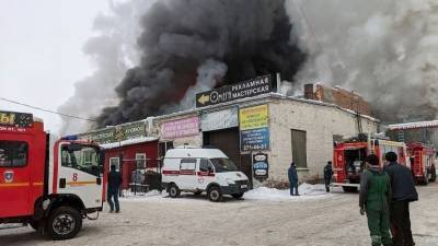 Гибель трех пожарных при тушении склада подтвердил глава Красноярска