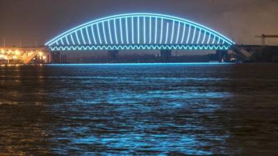 Подольский мост оставят без освещения, но не навсегда